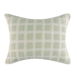 Greenland Home Fashions - Millhouse 100% Cotton Pillow Sham Standard 20x26 - Sage