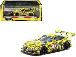 Tarmac Works - Mercedes-AMG GT3 #4 Ellis-Marciello-Stolz-Mortara 3rd "24H Nurburgring" 2023 "Hobby64" Series 1/64 - Multicolor