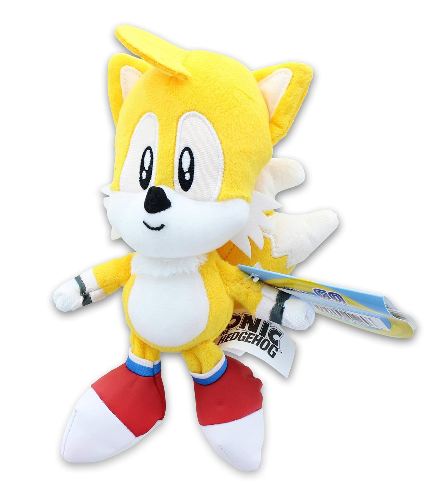 Jakks Pacific - Sonic the Hedgehog 7 Inch Character Plush | Tails - Yellow