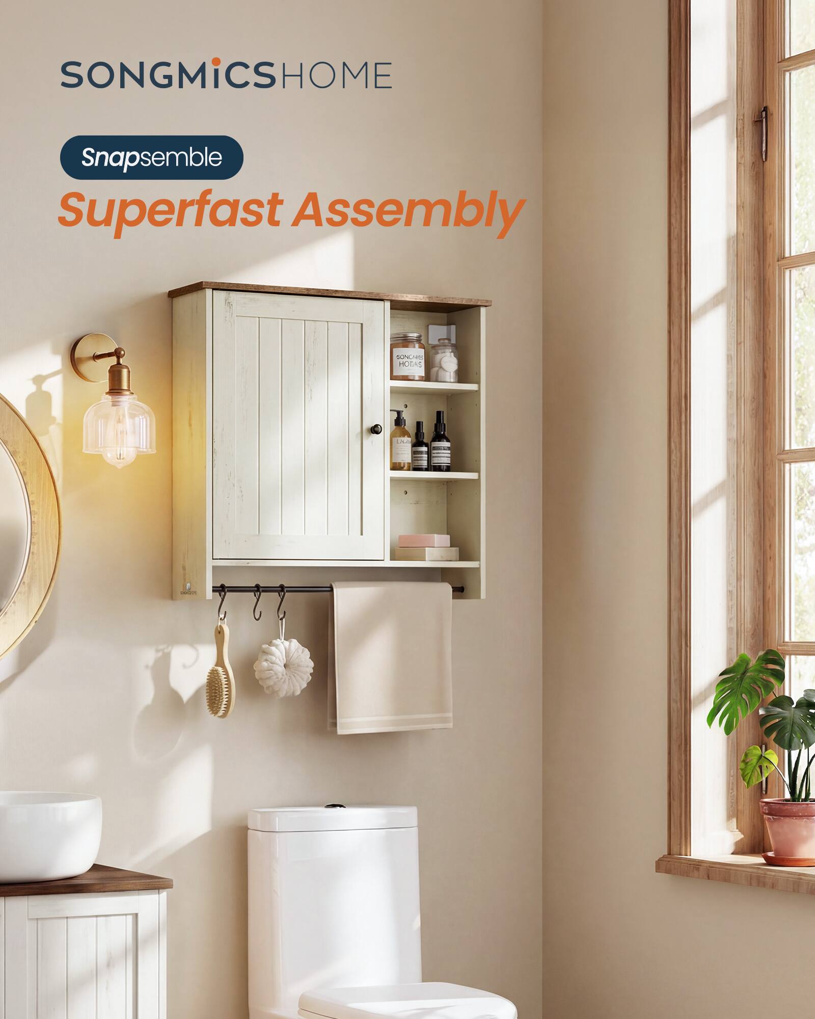 SONGMICS HOME  
Snapsemble  
Superfast Assembly
