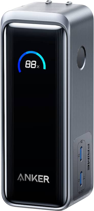 Anker Prime Power Bank (9.6K, 65W, Fusion) Black A1339111-1 - Best Buy Anker Prime Power Bank (9.6K, 65W, Fusion) Black A1339111-1 - Best Buy