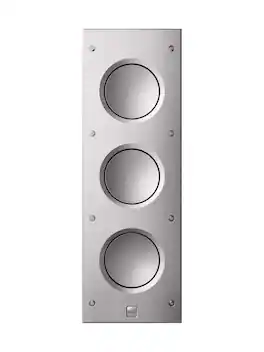 KEF - CI3160RLB-THX In-Wall Subwoofer - White