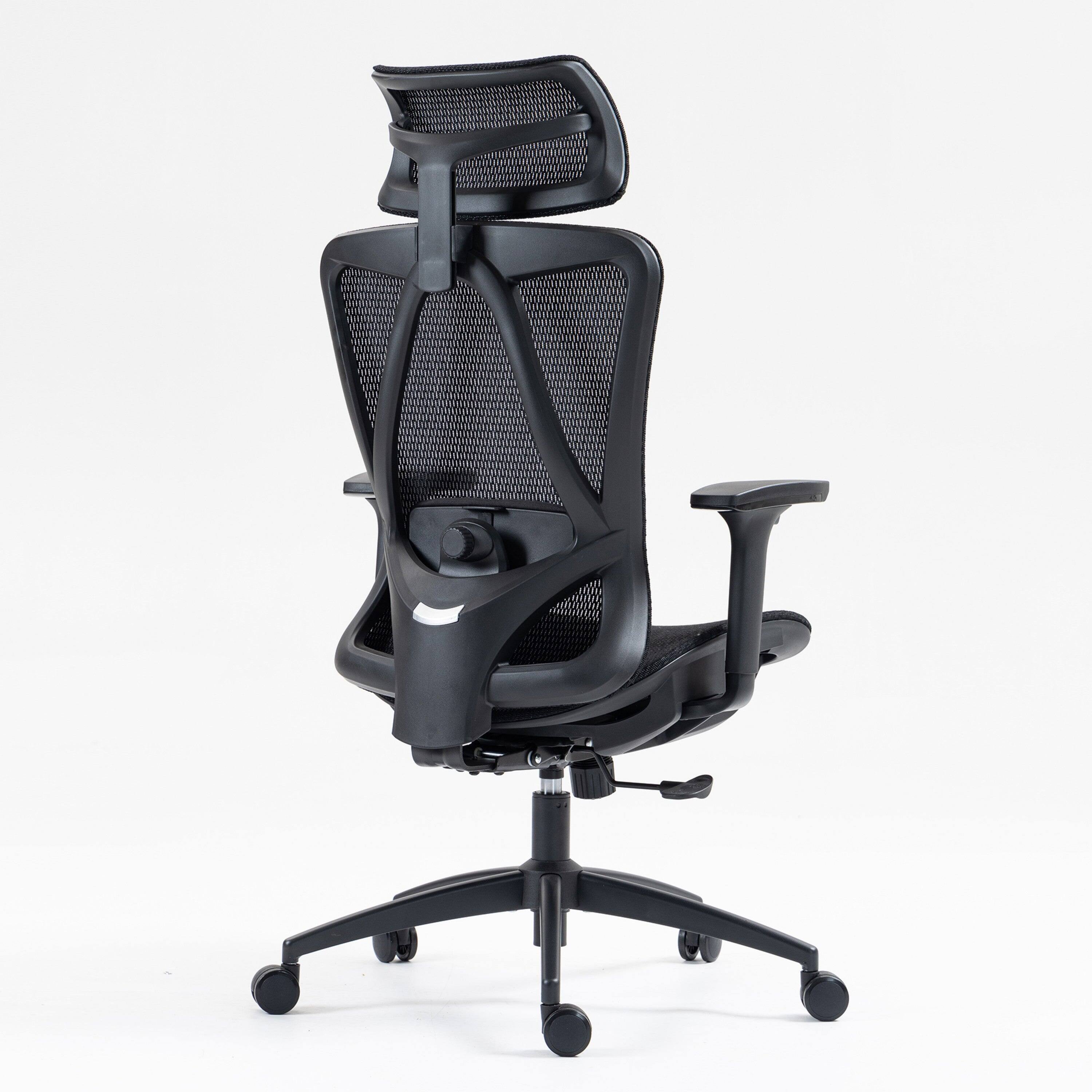 Alt View 5. Boyel Living - High Back Ergonomic Mesh Office Chair Black - Black.