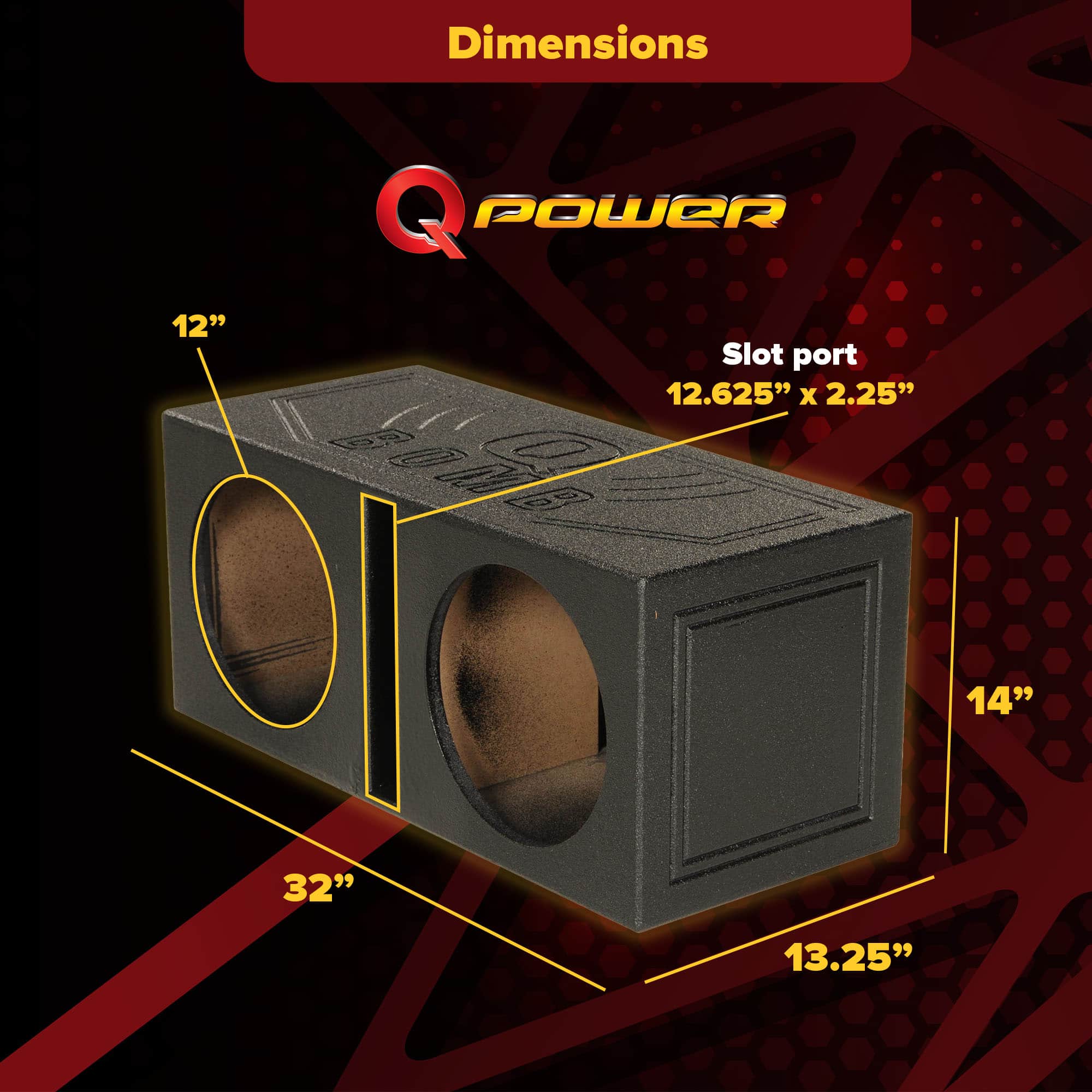 QPower QBOMB12V Dual 12