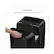 Less Mess
6 gallon bin holds 300 shredded sheets
CA Fellowes