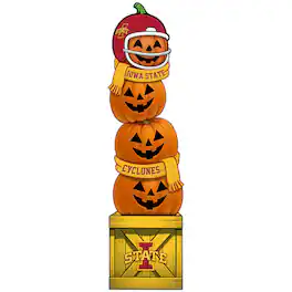 Fan Creations - Iowa State Cyclones 31" Stacked Pumpkin Leaner - Multicolor