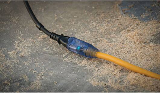 Alt View 1. Dewalt - Dewalt 100ft 10/3 Lighted Extension Cord - Yellow.