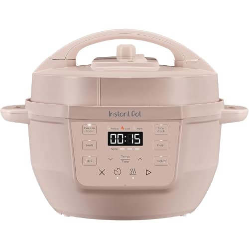 Instant Pot - RIO Mini 4-Quart 7-in-1 Multi-Cooker with Pressure Cook, Slow Cook, Sauté, Steam, Rice, Yogurt & Warmer (Ros - Rosewater