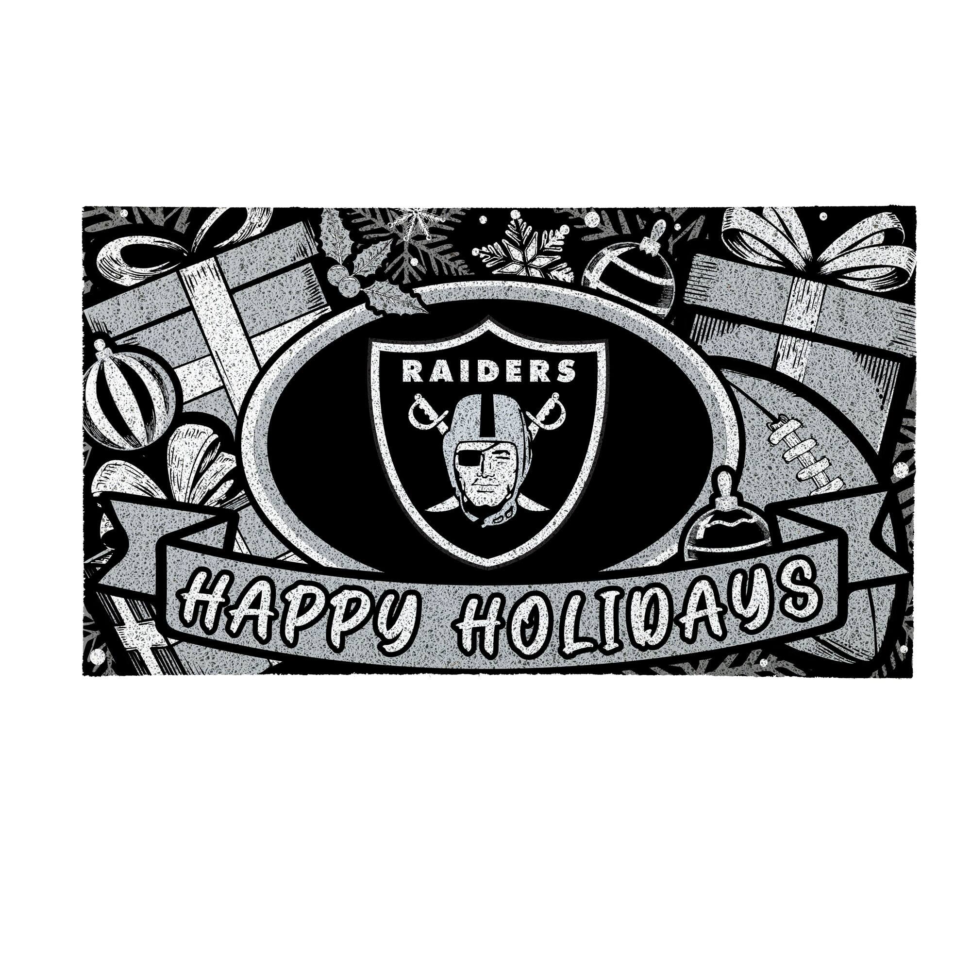 RAIDERS  
HAPPY HOLIDAYS