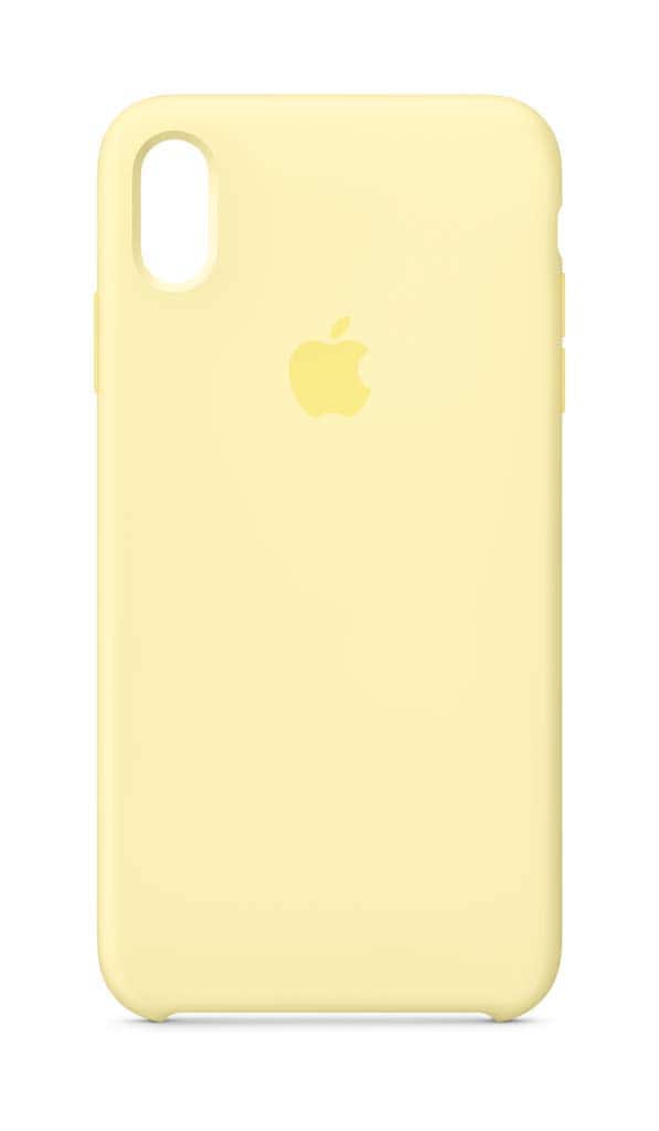 Apple - iPhone Xs Max Silicone Case - Mellow Yellow
