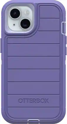 OtterBox - Defender Series Pro Hard Shell "Case Only" for Apple iPhone 17e, iPhone 16e, iPhone 15, iPhone 14, iPhone 13 - Mountain Majesty (Purple)