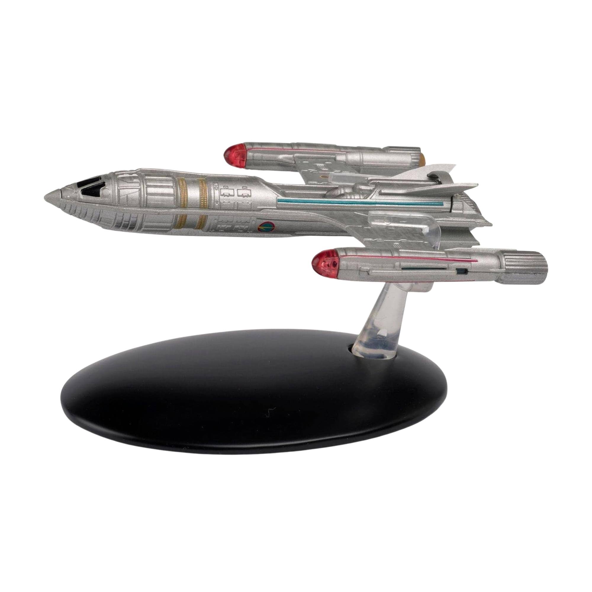 Alt View 1. Eaglemoss - Eaglemoss Star Trek Starship Replica | NX Alpha Prototype - Grey.