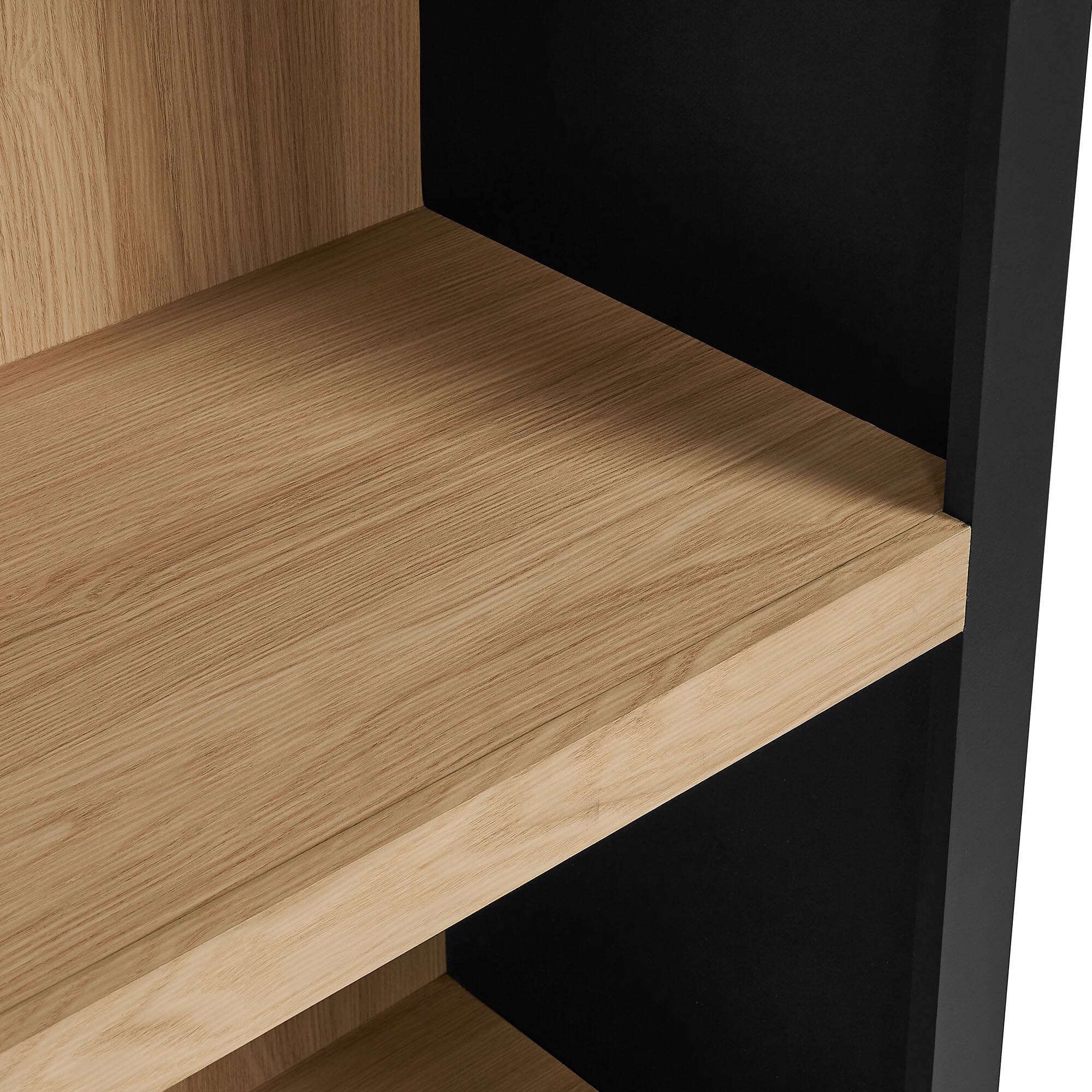 Alt View 4. Modway - Caleb 4 Arched Display Shelf Bookcase by Modway - Black.