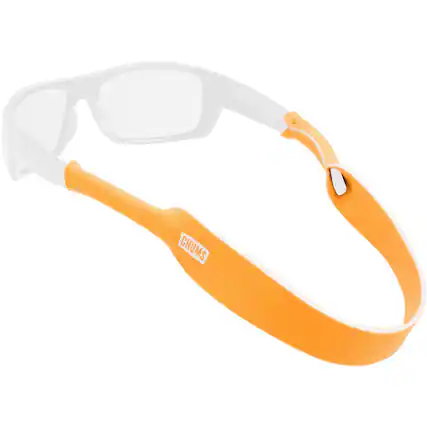 Front. Chums - Chums Neoprene Classic Eyewear Retainer - EV Orange - EV Orange.
