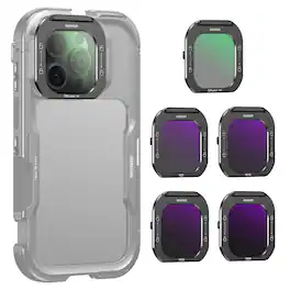 Neewer - iPhone 16 Pro/Max 5-Pack: ND8-64, Mist