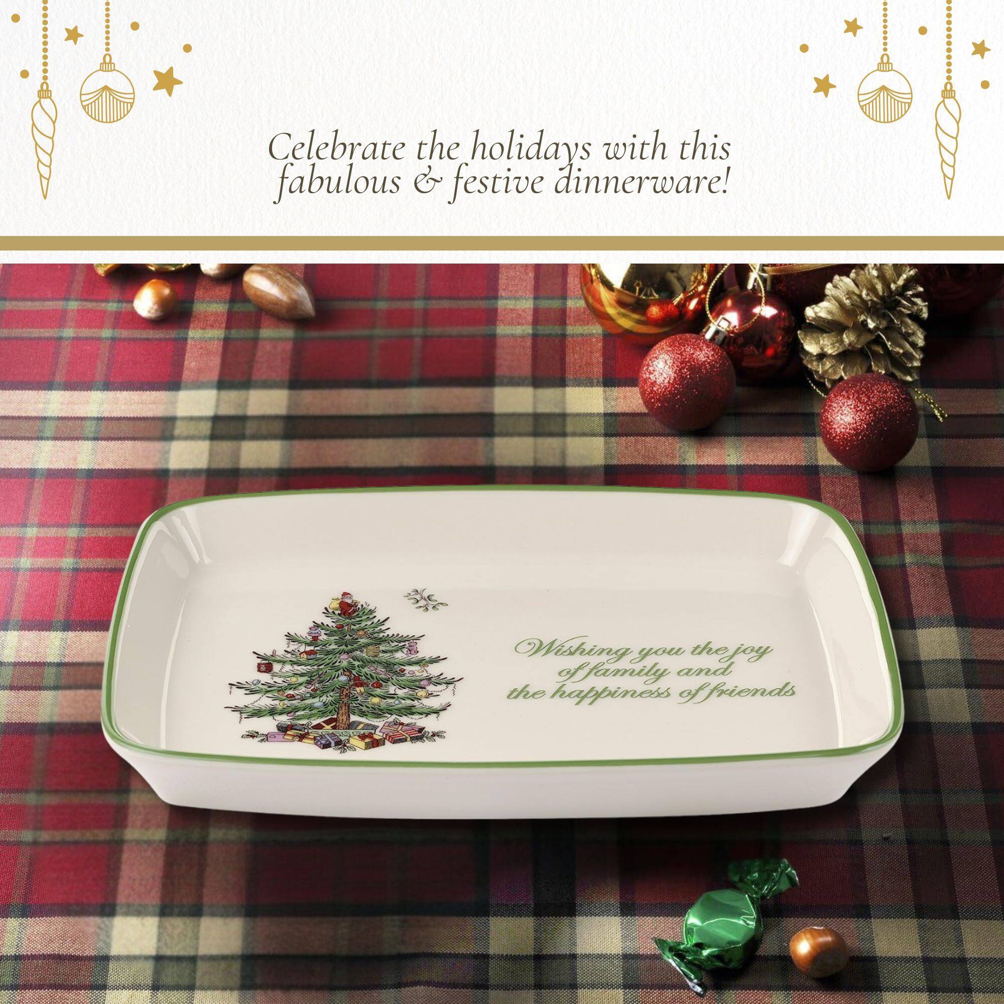 Celebrate the holidays with this fabulous & festive dinnerware!

Wishing you the joy of family and the happiness of friends