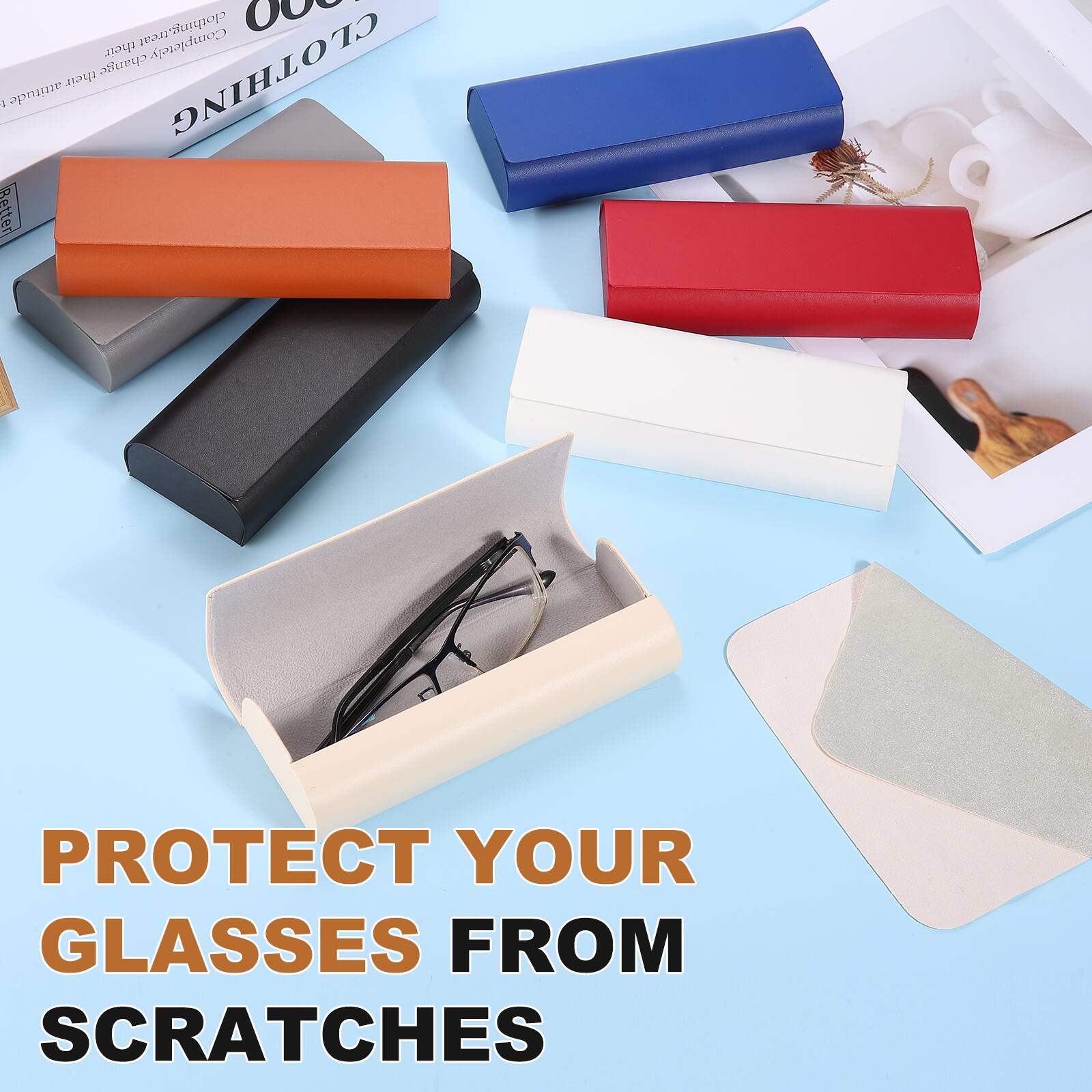 PROTECT YOUR GLASSES FROM SCRATCHES