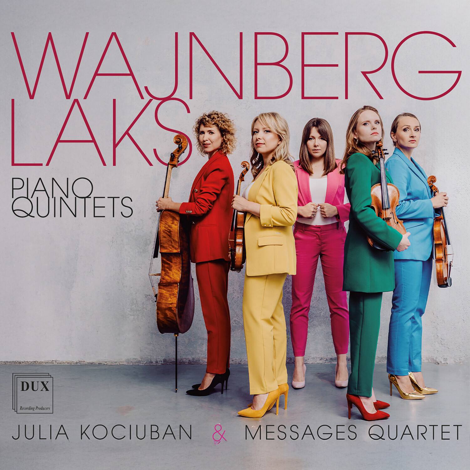 Julia Kociuban - Weinberg & Laks: Piano Quintets   - COMPACT DISCS [CD]