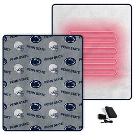 Pegasus - Penn State Nittany Lions Scattered Logos 60" x 70" Heated Blanket - Multicolor