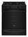 Front. Whirlpool - 30 in. Wide 4 burners 5.0 cu. ft. Freestanding Slide-In Gas Range with No Preheat and Slow Cook Modes - Black.