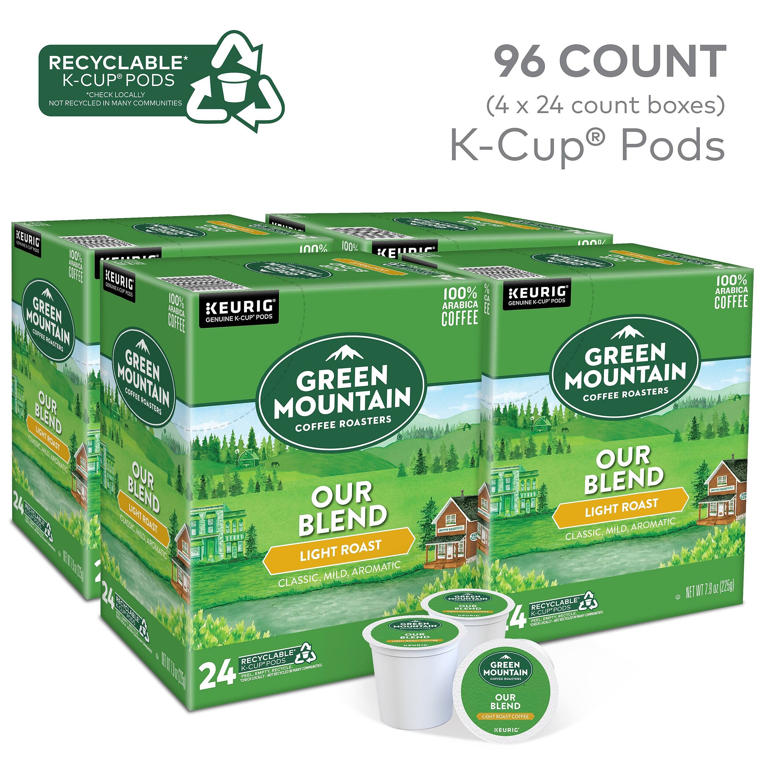 RECYCLABLE* K-CUP PODS *CHECK LOCALLY NOT RECYCLED IN MANY COMMUNITIES

96 COUNT (4 X 24 count boxes) K-Cup Pods

KEURIG 100% 100% 100% KEURIG ARABICA GREEN 100% ARABICA KEURIG ARABICA GENUINE K-CUP PODS COFFEE GENUINE K-CUP PODS COFFEE MOUNTAIN COFFEE GREEN GREEN MOUNTAIN GREEN MOUNTAIN ROASTERS MOUNTAIN COFFEE BLEND OUR ROASTERS THOU COFFEE ROAST OUR BLEND OUR BLEND LIGHT ROAST ROAST BLEND CLASSIC, MILD, AROMATIC LIGHT ROAST MILD, AROMATIC CLASSIC, (225g) BESTERIED Q EDIT CHEER RECYCLABLE K-CUP'PODS 4 CRIPTY escreak - AEL CREEK AUR BLEND RECYCLABLE K-CUP*PODS RECYCLS. GREEN 24 PELL DVD.GOG 100% & MOUNTAIN OUR SONICERY BLEND LIGHT KCAS