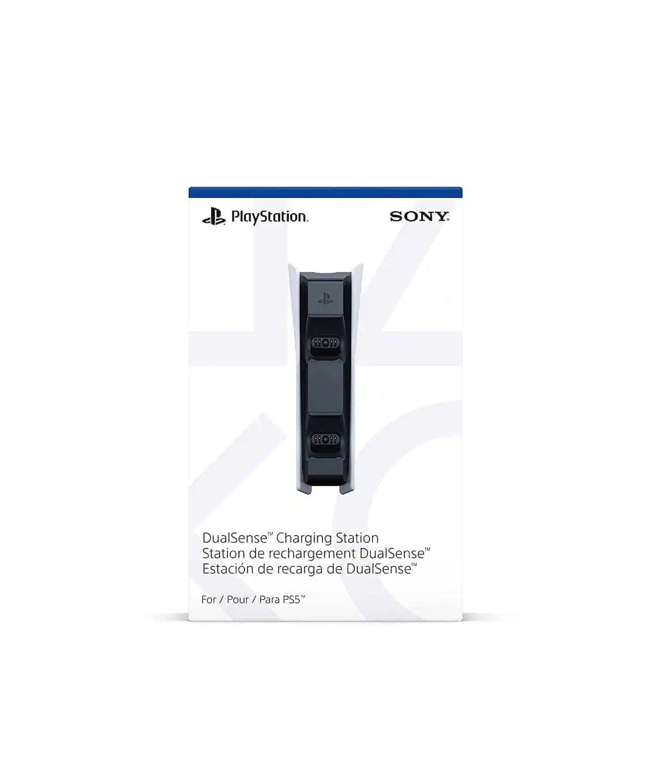 PlayStation. SONY. DualSense™ Charging Station Station de rechargement DualSense Estación de recarga de DualSense For / Pour / Para PS5