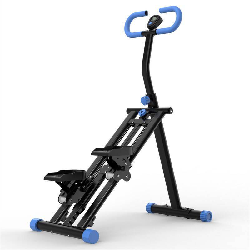 Alt View 8. HTUTWOO - Stair Stepper Vertical Climber - Adjustable Resistance Full-Body Workout Machine,Fitness Equipment,Adjustable Handlebar - Black.