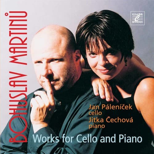 Martinu / Palenicek / Cechova - Works for Cello  - COMPACT DISCS