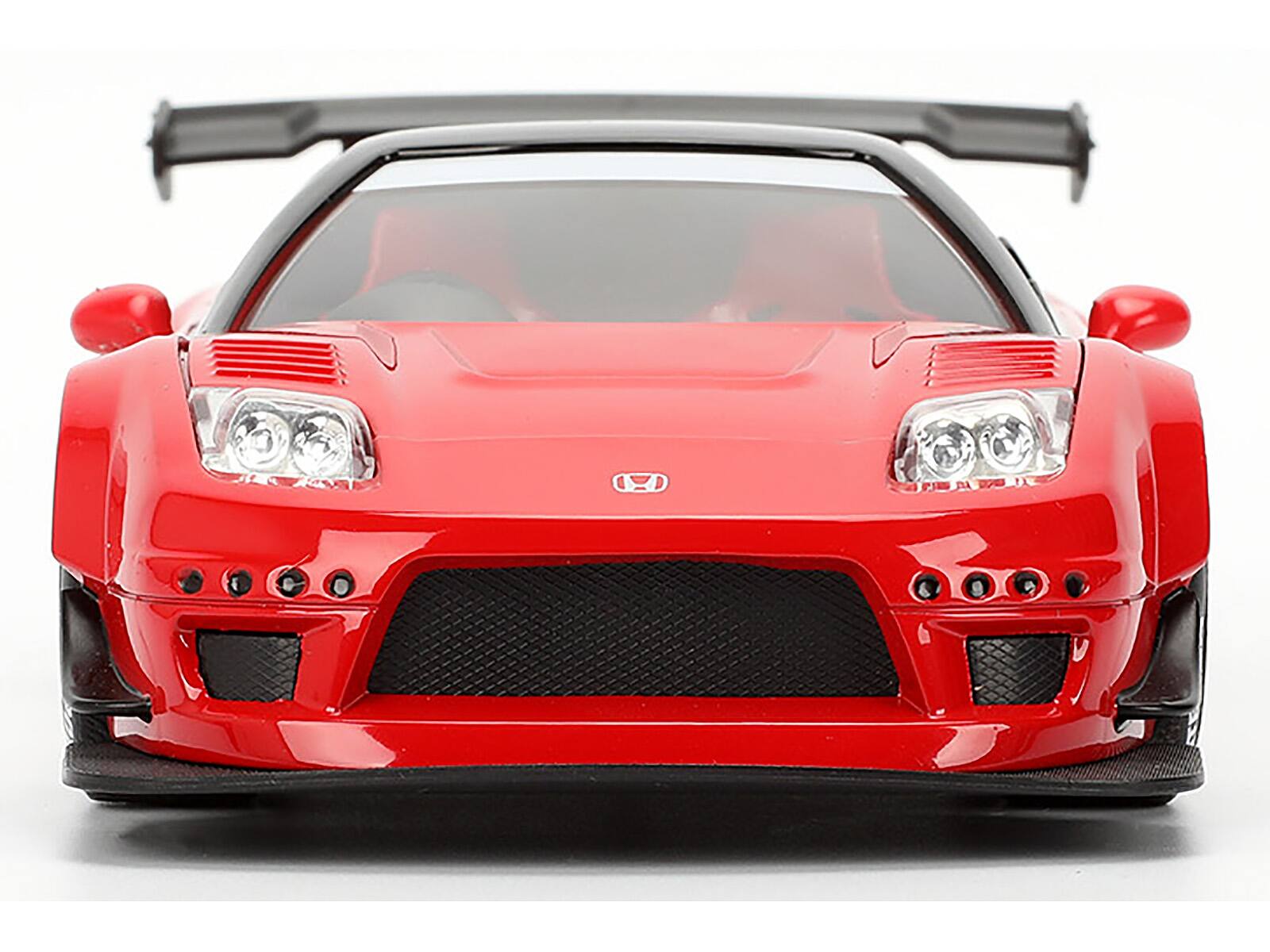 Alt View 5. Jada - 2002 Honda NSX-R RHD "Bridgestone" Red with Black Top and White Stripes "JDM Tuners" Series 1/24 Model Car by Jada - Multicolor.