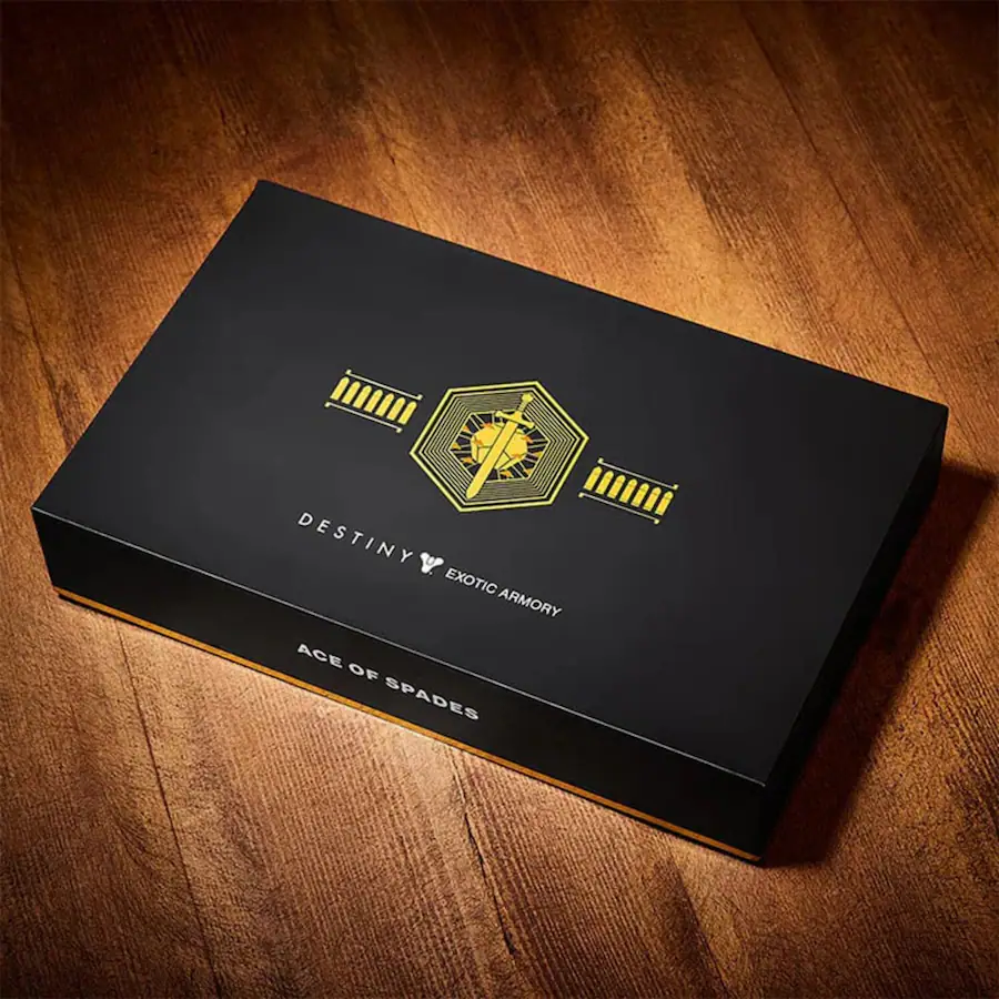 Numskull Destiny Exotic Armory Collection ‘Ace of Spades’ Replica ...