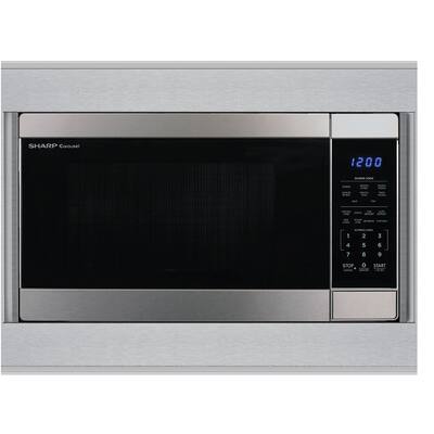 Sharp 27 in. Built In Microwave Trim Kit for the SMC2266HS Silver Sharp 27 in. Built In Microwave Trim Kit for the SMC2266HS Silver