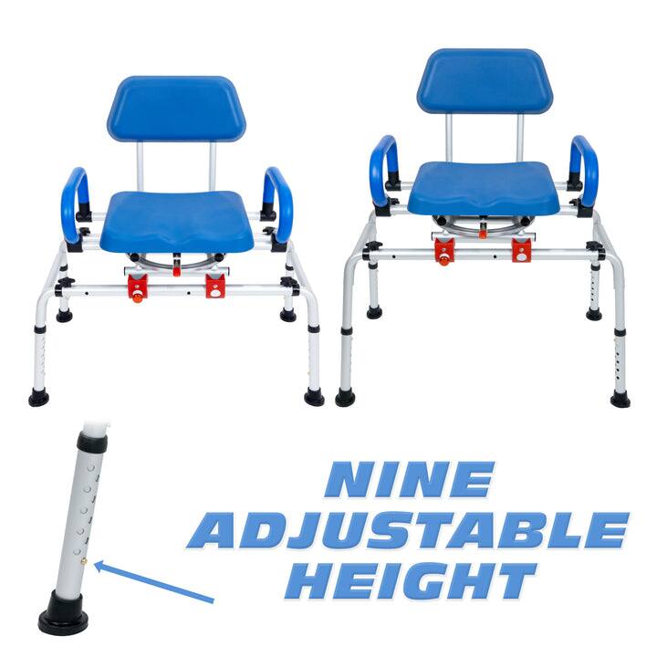 NINE ADJUSTABLE HEIGHT