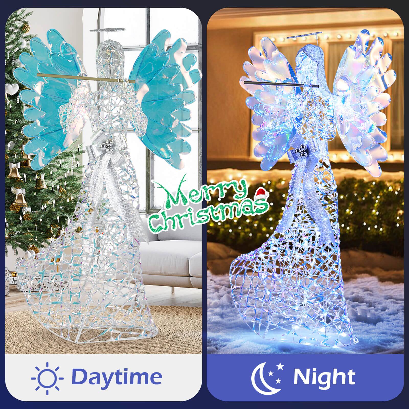 Merry Christmas

Daytime

Night