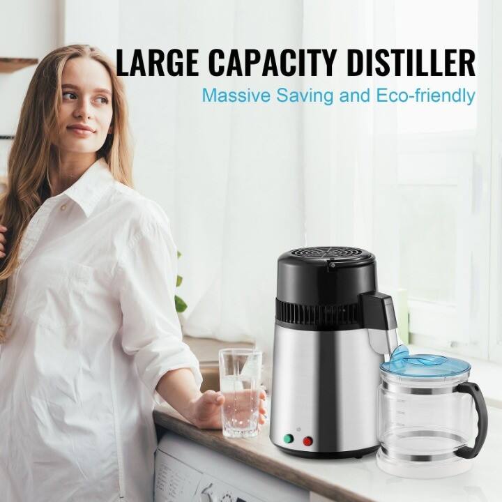 LARGE CAPACITY DISTILLER  
Massive Saving and Eco-friendly