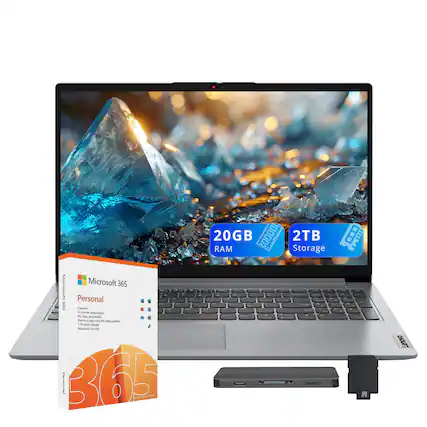 20GB RAM
2TB Storage
Microsoft 365 Personal
1 month subscription
PC, Mac, and mobile
1TB cloud storage
The latest updates
Advanced security
Lenovo