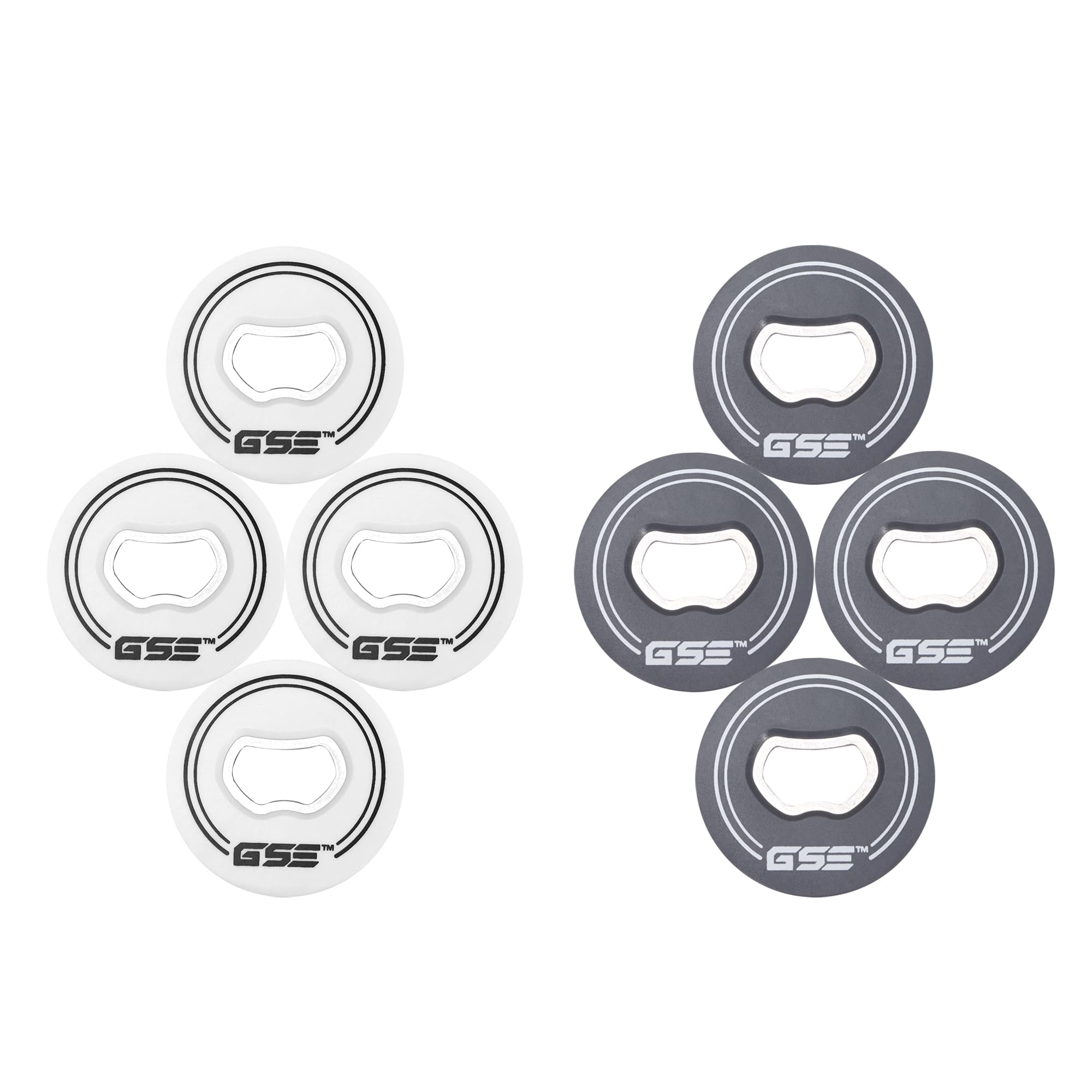 GSE Games & Sports Expert - Set of 8 Replacement Washers with Bottle Opener for Washer Toss Pitching Lawn Game(White/Grey) price history on PriceWatchPro