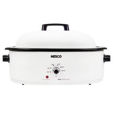NESCO
300 F
250 F
200 F
350 F
400 F
450 F
18QT roaster oven
CAUTION: HOT SURFACE