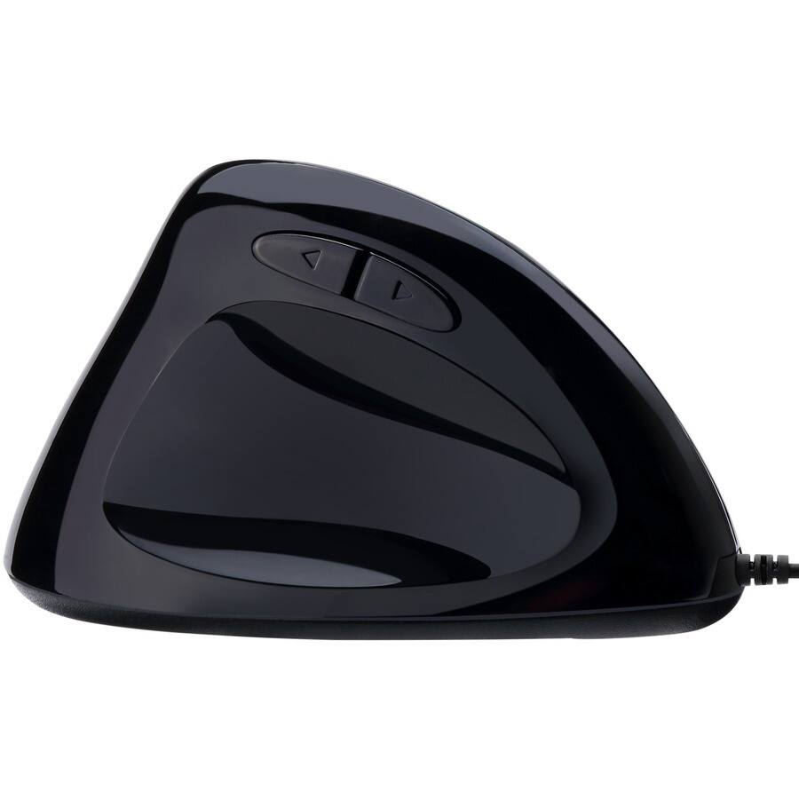 Alt View 6. Adesso - Adesso Programmable Vertical Ergonomic Left-Handed Mouse - Optical - Cable - Black - USB - 6400 dpi - Scroll Wheel - 6 - Black.