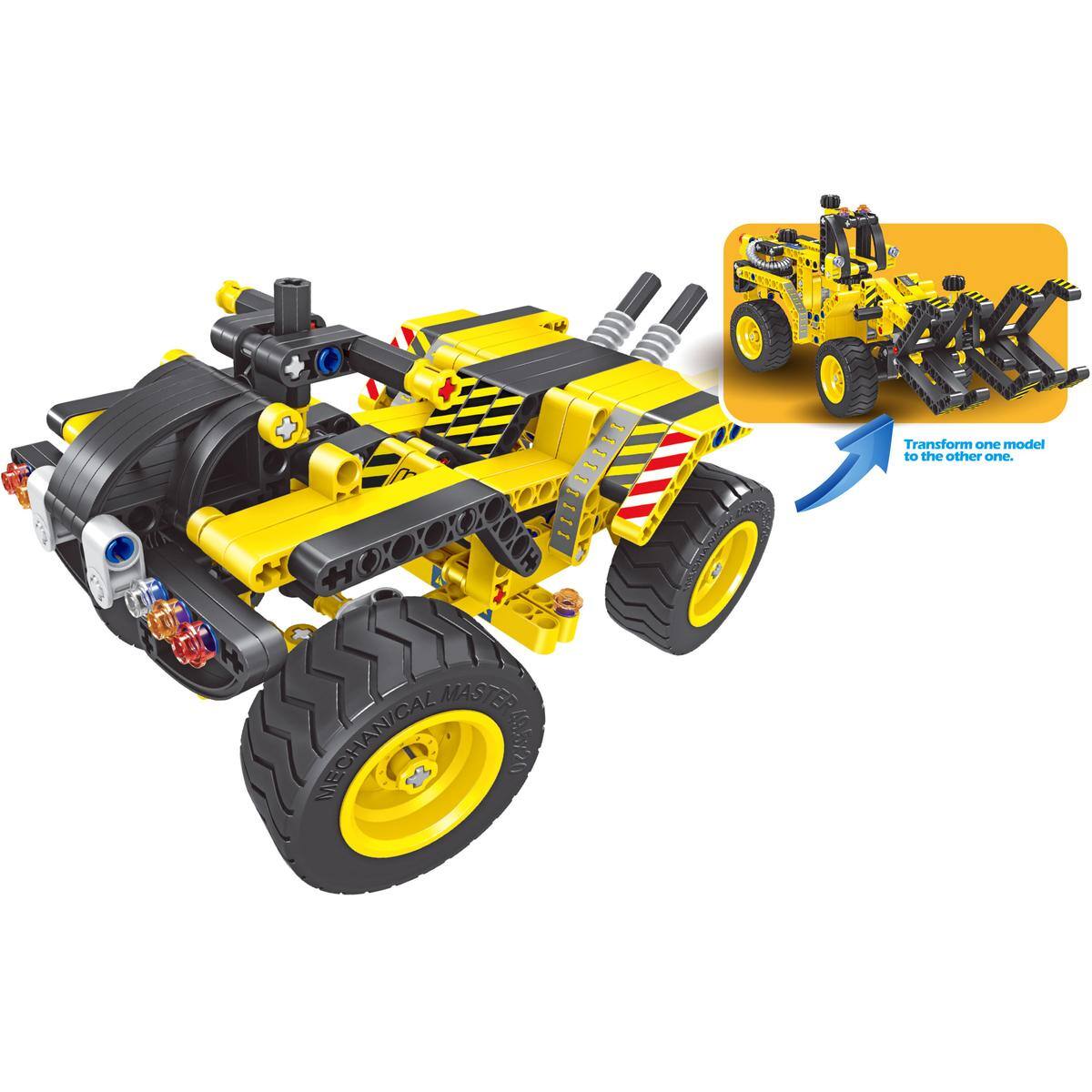 LEGO Technic Mechanical Master 1520

Transform one model to the other one.