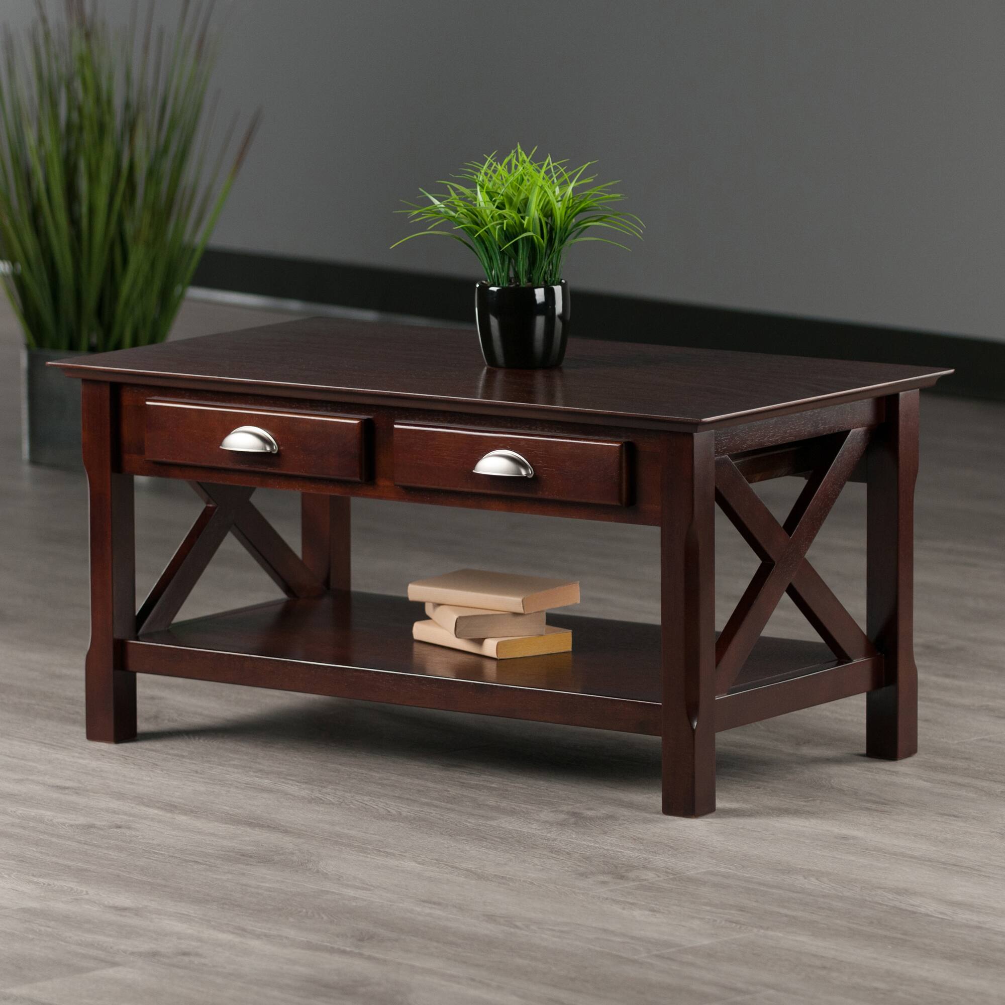 Alt View 6. Winsome Wood - Xola Coffee Table - Cappuccino.