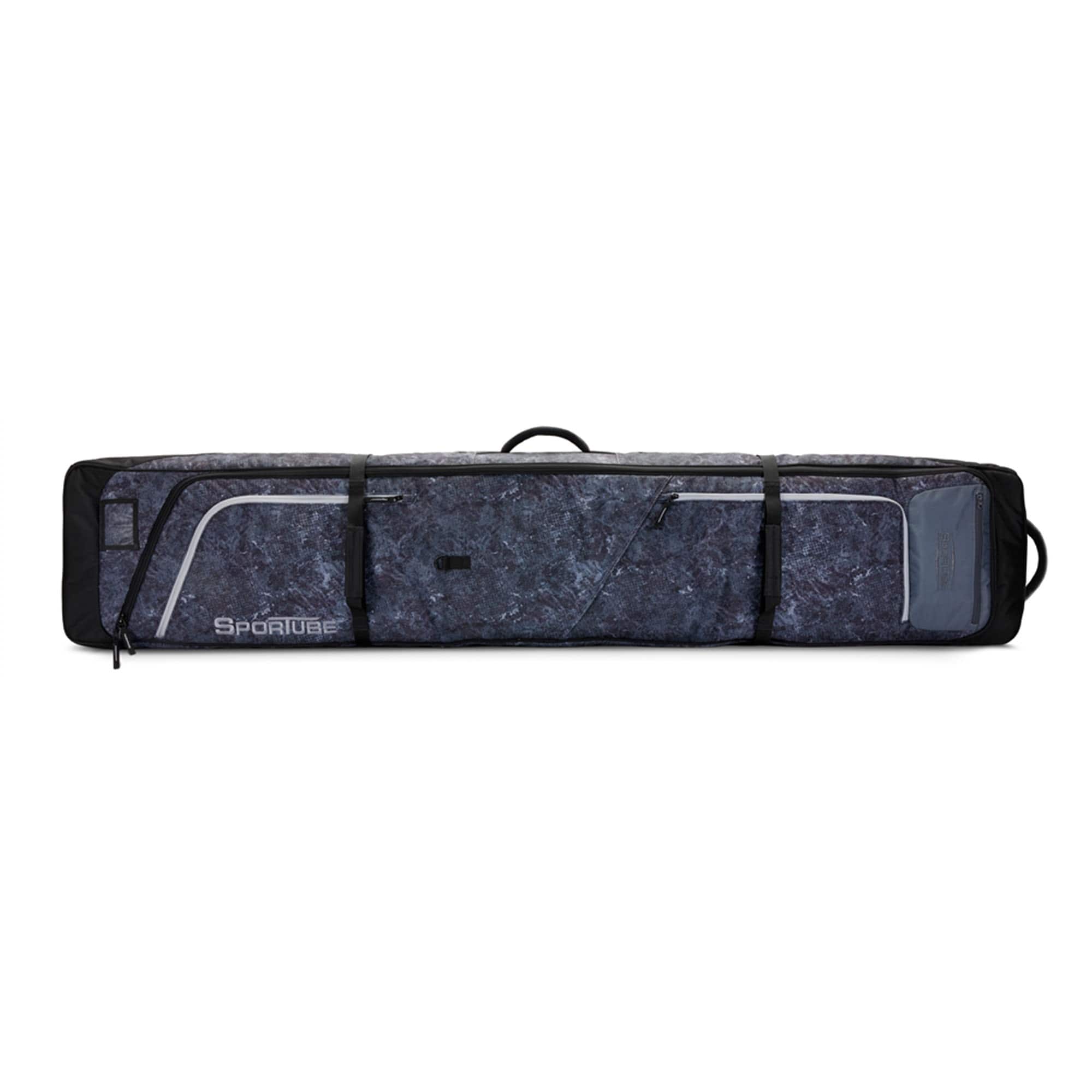 Sportube - Prospector Ski and Snowboard Bag with Wheels and Removable Dividers - Graphite Topo