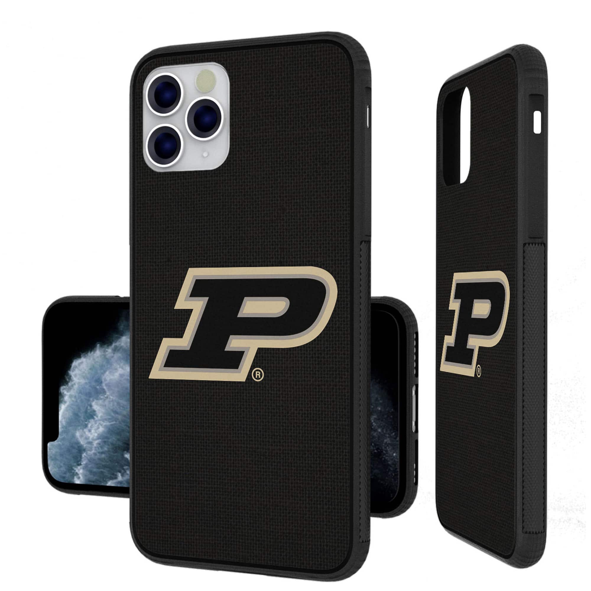 Keyscaper - Purdue Boilermakers iPhone Solid Design Bump Case - 13 mini - Multicolor