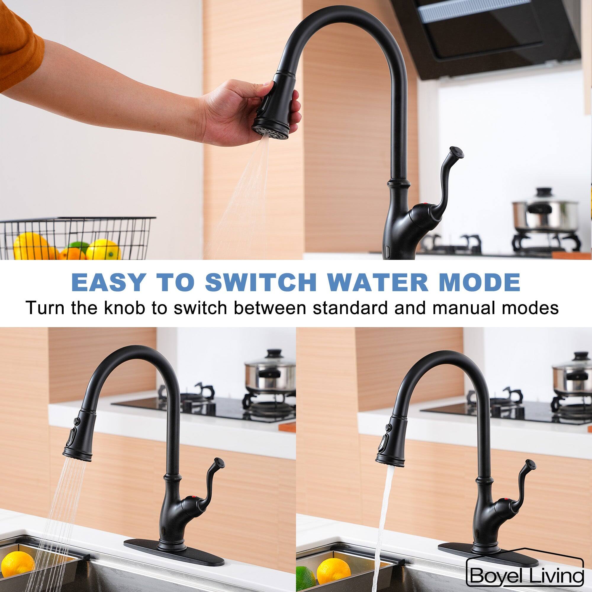 EASY TO SWITCH WATER MODE

Turn the knob to switch between standard and manual modes

Boyel Living