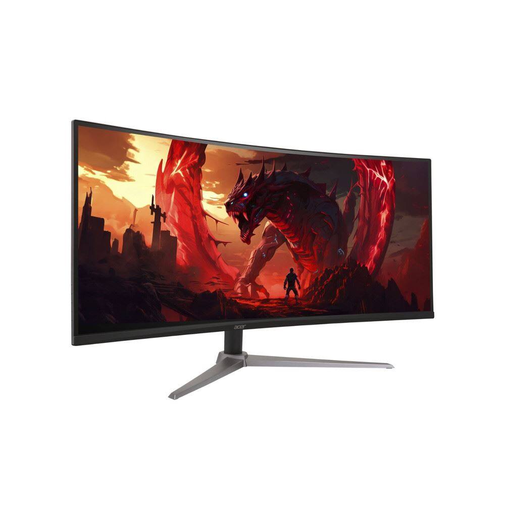 Left. Acer - ED340CU 34" LCD Monitor 180Hz 3440x1440 VA 1ms - Black.