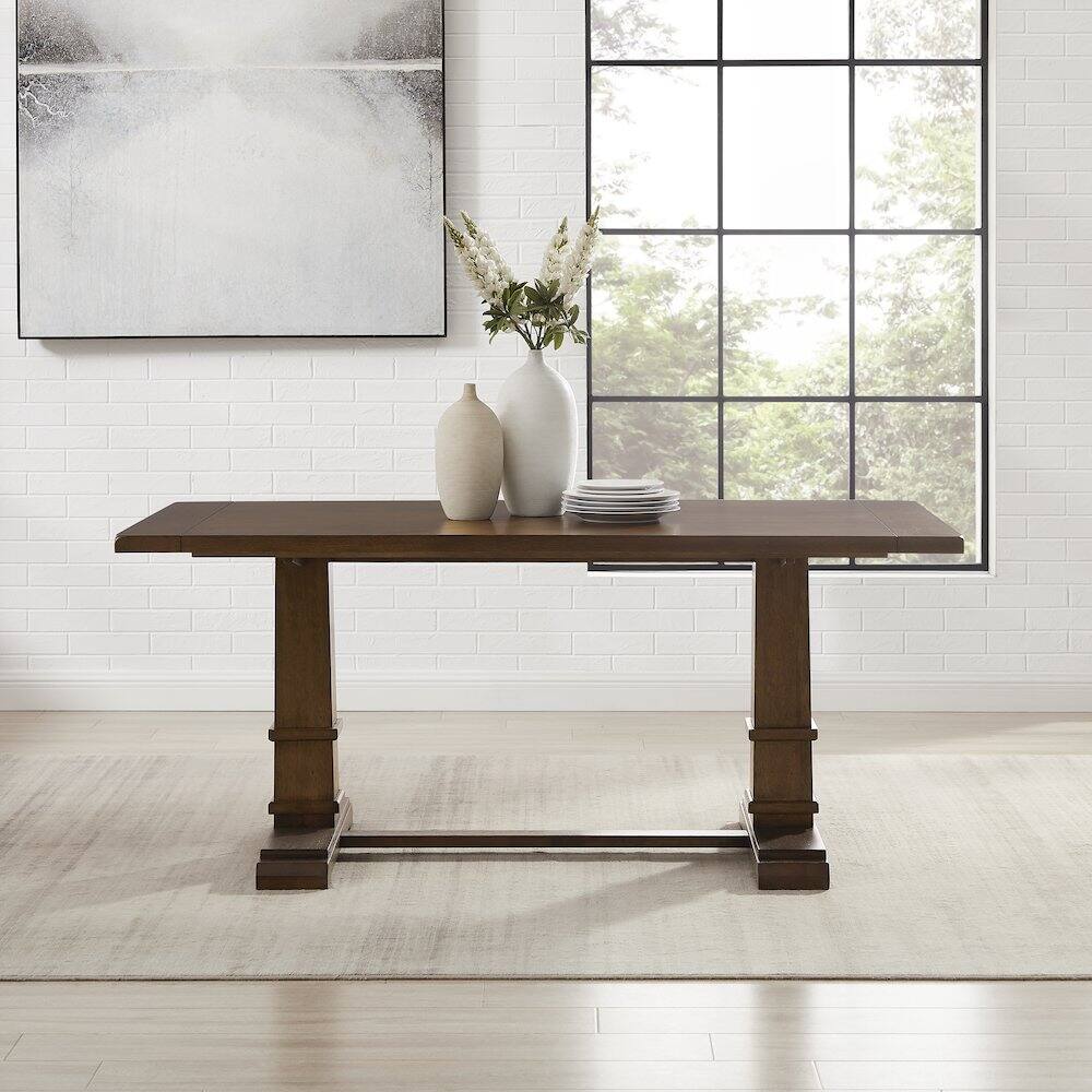 Alt View 3. Crosley Furniture - Joanna Dining Table - Black.