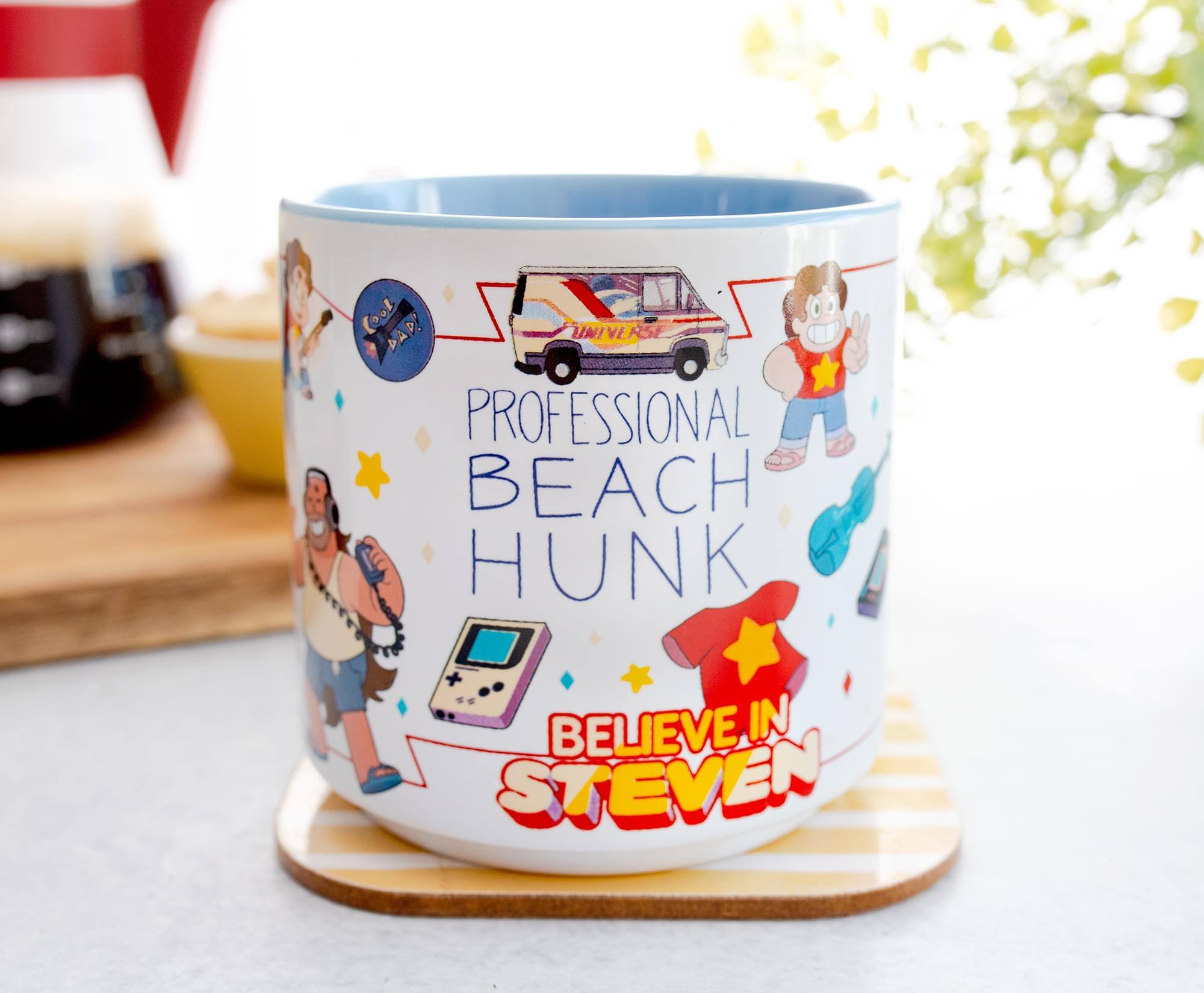 Sure! Here is the corrected and grouped text from the image:

- Cool Dad!
- Professional Beach Hunk
- Believe in Steven