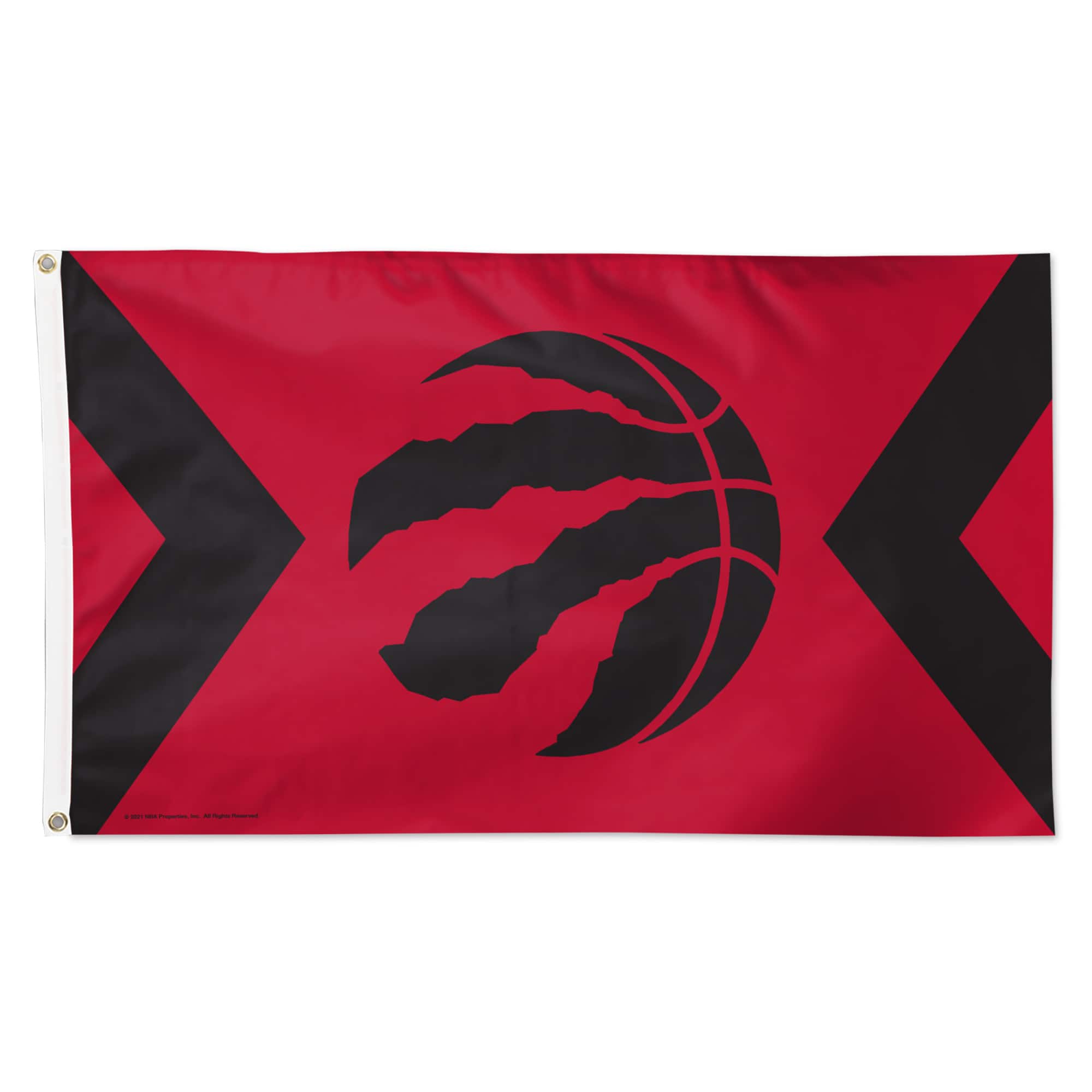 WinCraft - Toronto Raptors 3' x 5' Vertical Stripe Deluxe Single-Sided Flag - Multicolor