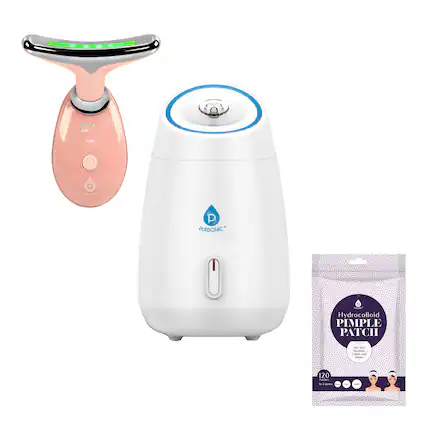 - PURSONIC
- LED & EMS
- Hydrocolloid Pimple Patch
- 120 pieces
- Soothe & Heal