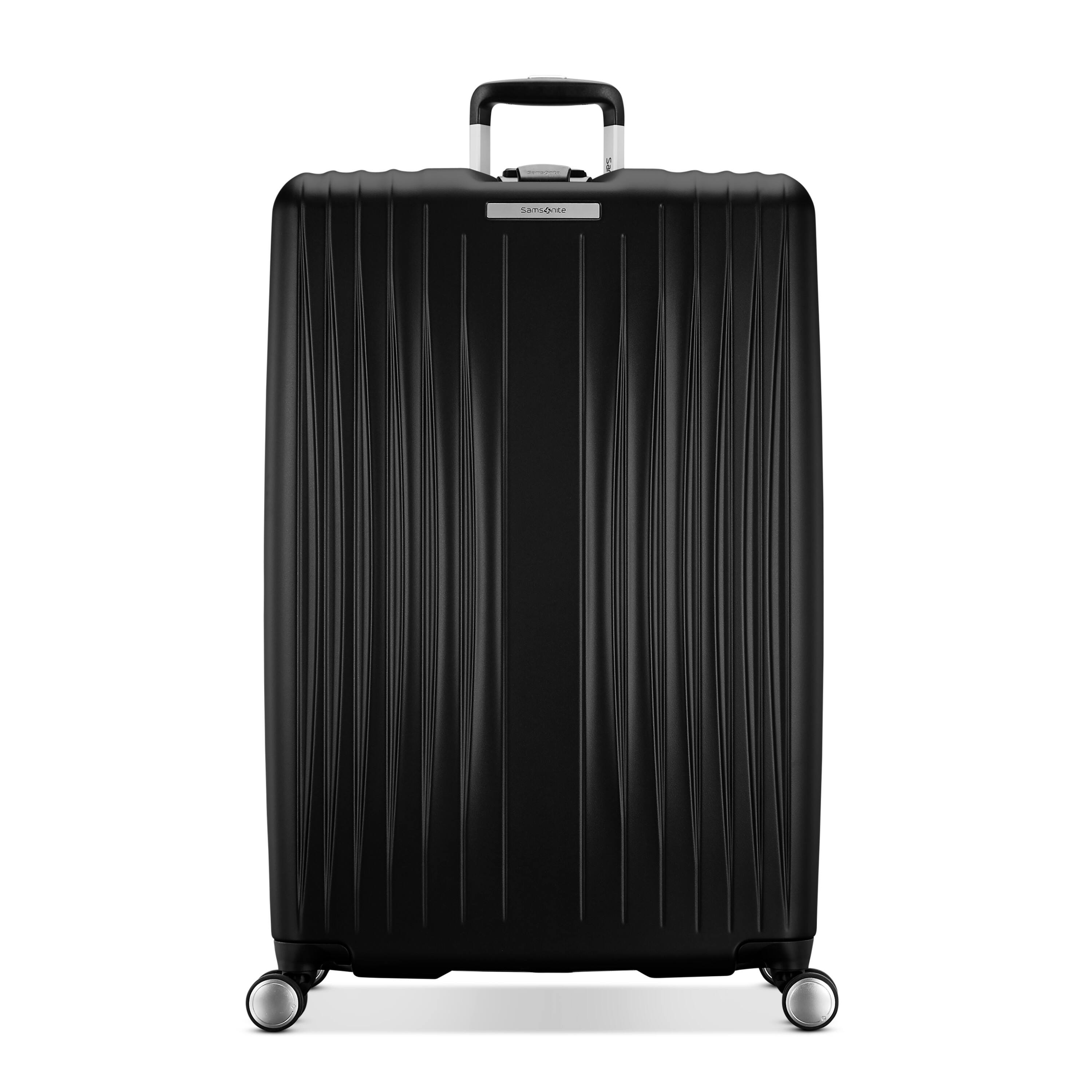 Left. Samsonite - Opto 3 Carry On Suitcase - Basalt Black.