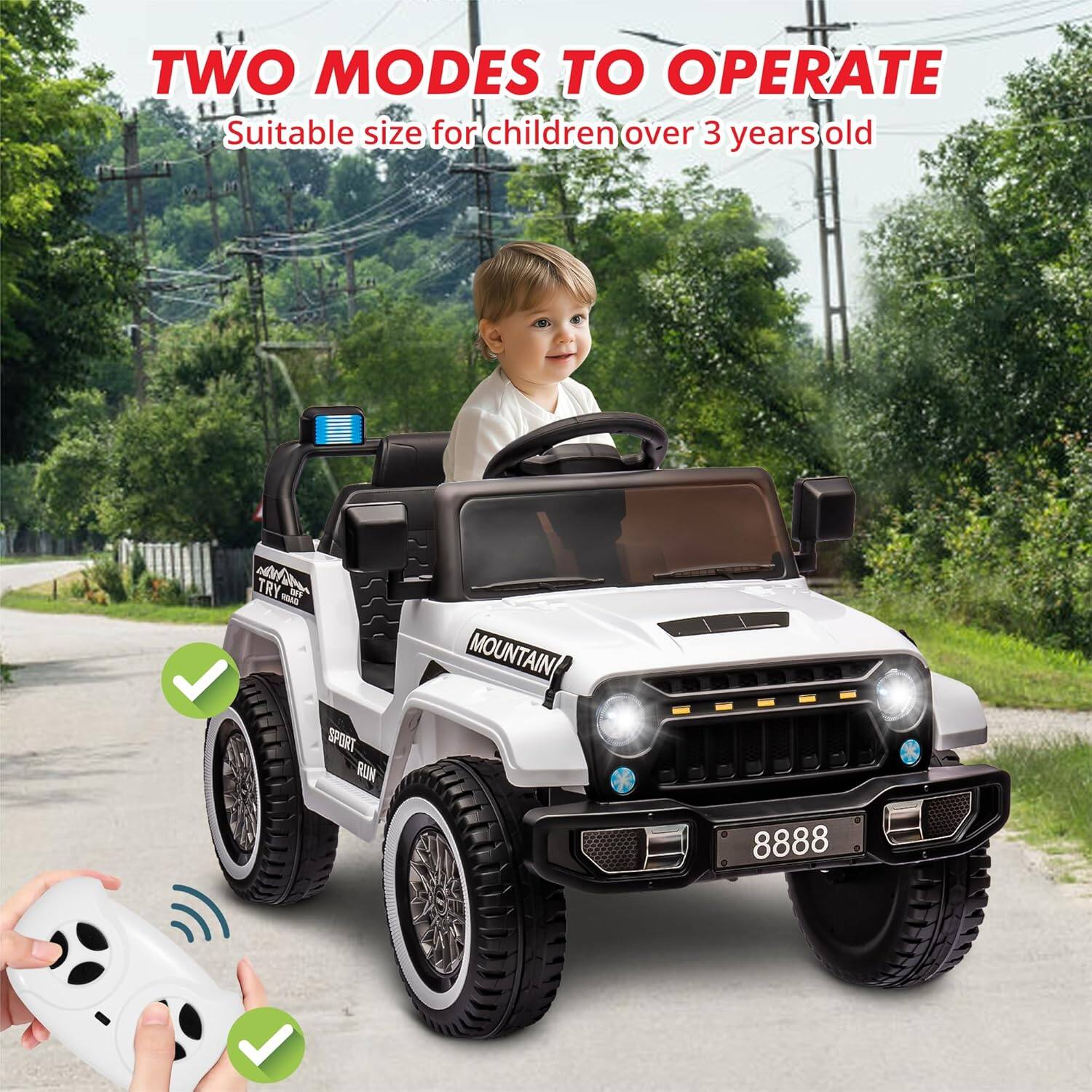 TWO MODES TO OPERATE  
Suitable size for children over 3 years old  
MOUNTAIN SPORT  
RM 8888